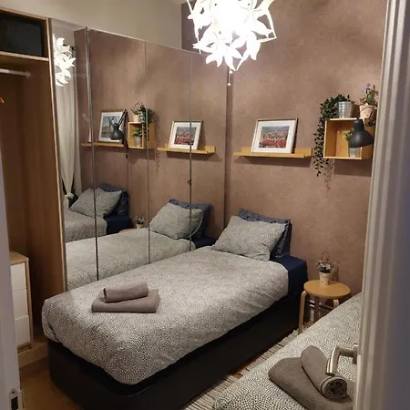 منزل للإقامة Center 90's Parking بلباو